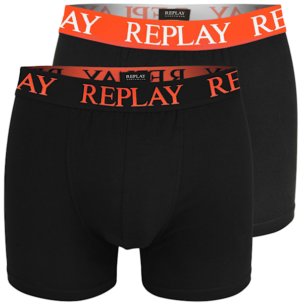 Replay 6-Pack Boxers För Män - Set Av Bomullsunderkläder För Män L