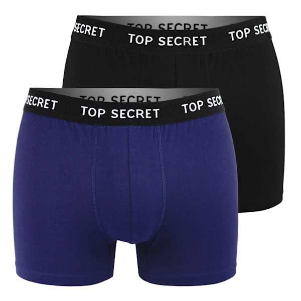 TOP SECRET - Førsteklasses Mænds Undertøj  - 6-pak - Højkvalitets Klassisk Komfortabel Blød Let - Premium Boxershorts Herreboxershorts Bomuld XXL