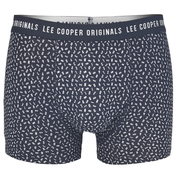 LEE COOPER - Førsteklasses Mænds Undertøj  - 5-pak - Højkvalitets Klassisk Komfortabel Blød Let - Premium Boxershorts Herreboxershorts Bomuld XL