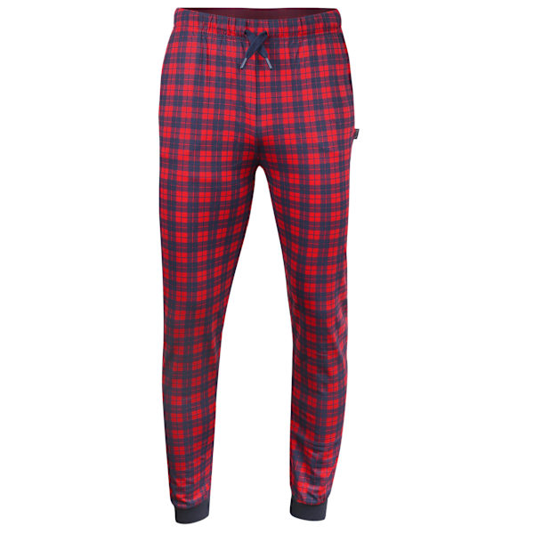 Lee Cooper Miesten puuvillainen pitkä pyjama, jossa on logo M