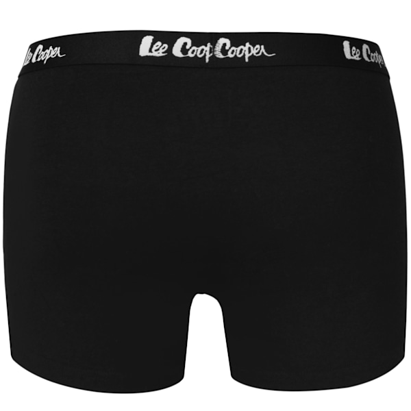 LEE COOPER - Förstklassiga Mäns Underkläder - 4pak - Högkvalitativ Klassisk Bekväm Mjuk Lätta - Premium Boxerkalsonger HerrBoxershorts Bomull flerfärgad XL