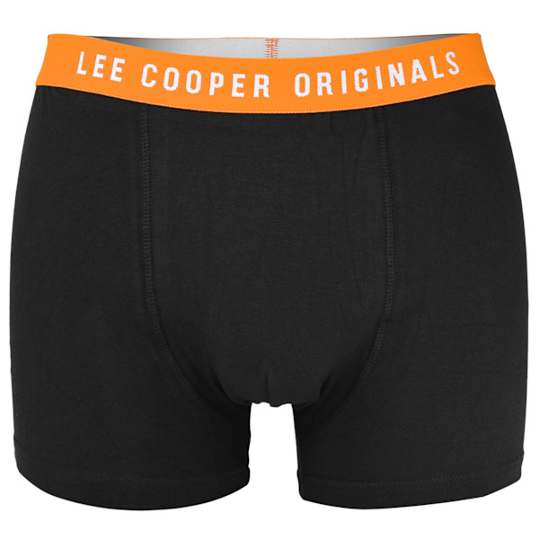 LEE COOPER - Førsteklasses Mænds Undertøj  - 5-pak - Højkvalitets Klassisk Komfortabel Blød Let - Premium Boxershorts Herreboxershorts Bomuld L