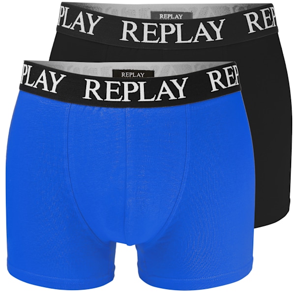 Replay 6-Pack Boxers För Män - Set Av Bomullsunderkläder För Män L