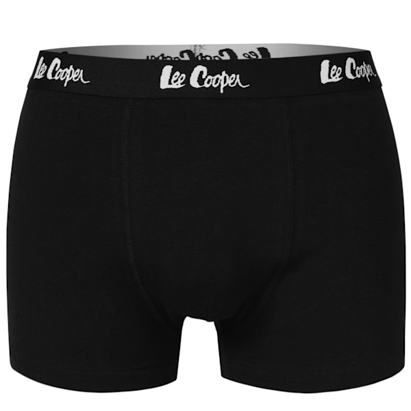 LEE COOPER - Förstklassiga Mäns Underkläder - 4pak - Högkvalitativ Klassisk Bekväm Mjuk Lätta - Premium Boxerkalsonger HerrBoxershorts Bomull flerfärgad XL