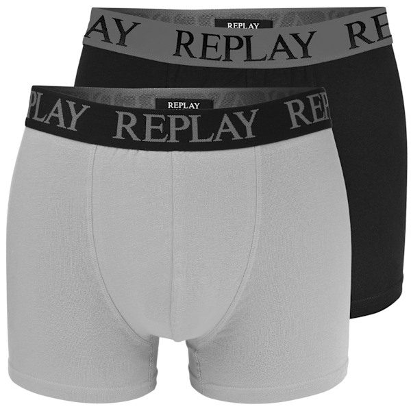 Replay 6-Pack Boxers För Män - Set Av Bomullsunderkläder För Män M