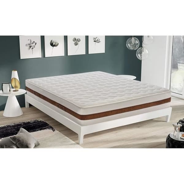 Memory foam mattress - 5 cm memory foam - 22 cm thickness 80x200 cm