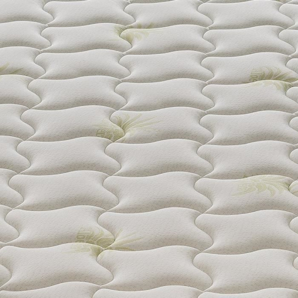 Sovsäng i minnesskum - 9 olika zoner - Höjd 25 cm - Avtagbart överdrag i aloe 160x200 cm