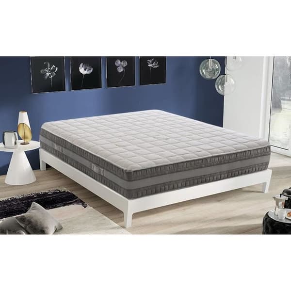 Fresh gel memory foam madrass med tre avtagbara lager Como modell 140x200 cm