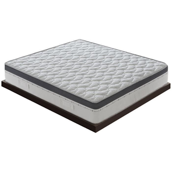 Madrass 90x200 cm med pocketfjädrar - memory foam - med 13 zoner modell Positano