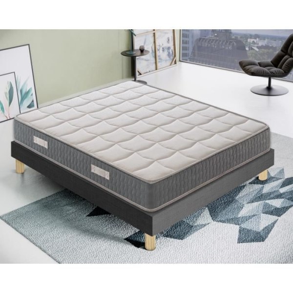 Skummadrass - memory foam madrass - hög 21 cm - delphine mod - hög densitet - 120x190