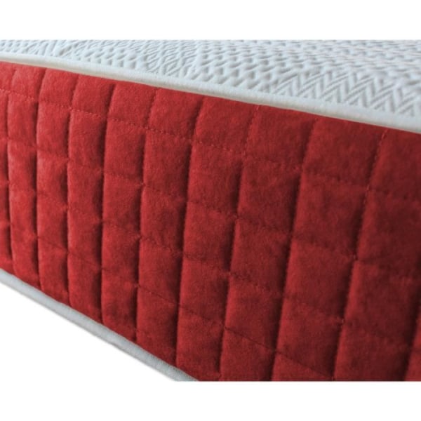 memory foam madrass, höjd 25 cm, 5 cm memory foam, 11 komfortzoner 140 x 200 cm