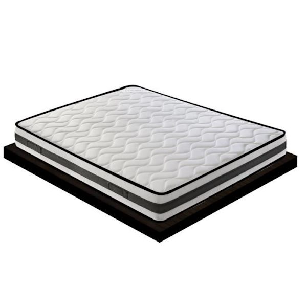 Madrass Skum 140x200 cm - Hög Densitet - - Vändbar - Sommar/vinter Sida - Modell Fenis
