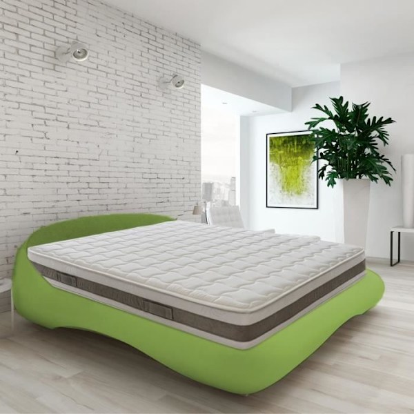 Madrass 90x200 cm ortopedisk minnesskum "Rieti"