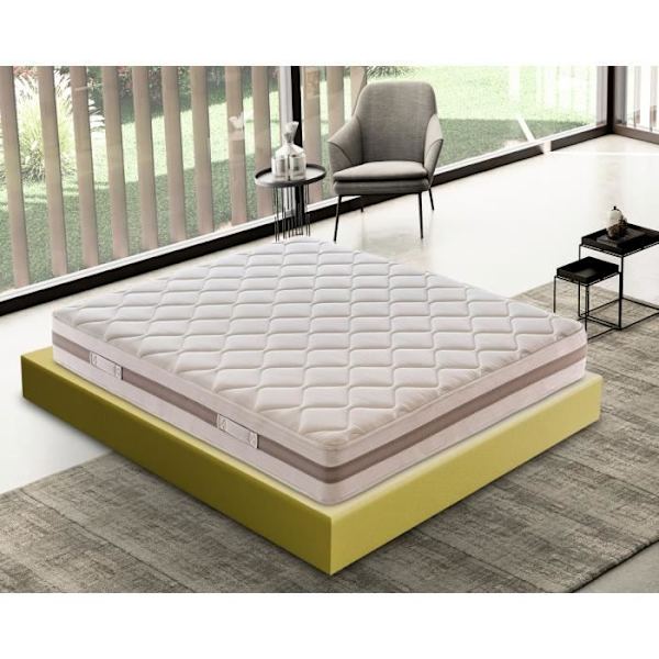 Sängmadrass Skum 90x200 cm med 11 differentierade zoner modell sofia