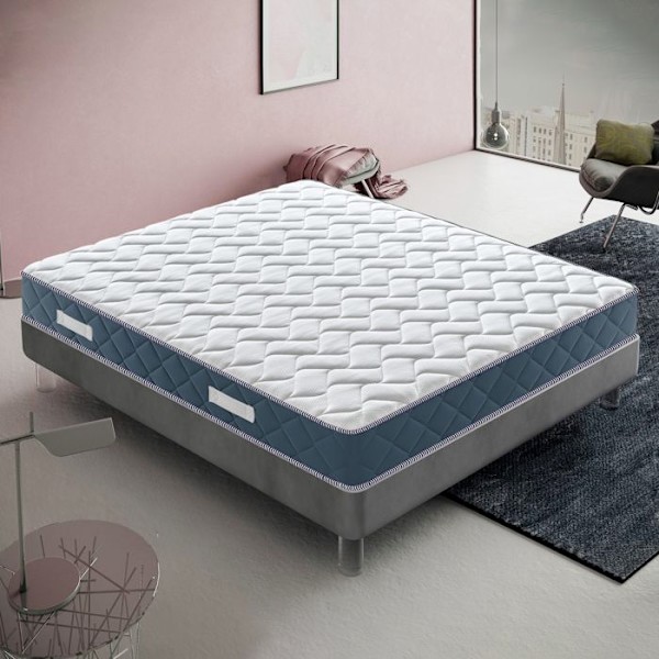 Memory foam madrass 11 differentierade zoner 21cm hög Olympe modell 80 x 200 cm öra, men stöder kroppen perfekt </l