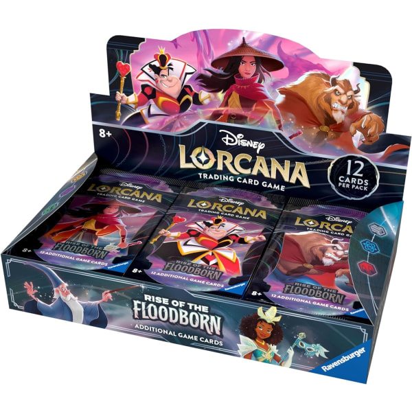 Disney Lorcana TCG: Rise of the Floodborn Booster Box (24 packs)