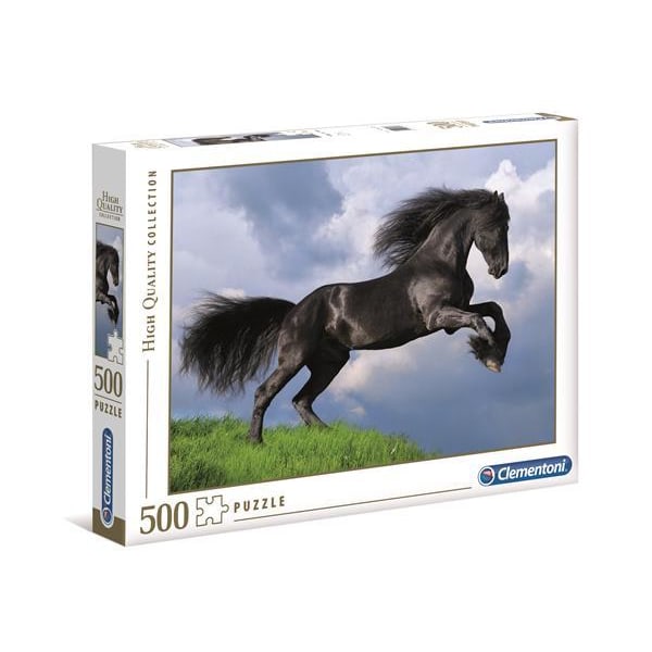 Clementoni High Quality Collection - Black Horse (500 bitar)