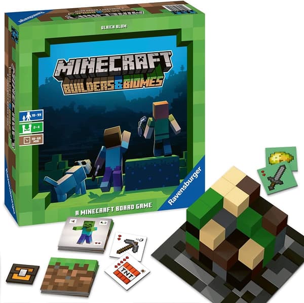 Minecraft: Builders & Biomes brädspel (Svenskt)