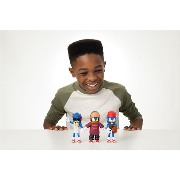 Sonic the Hedgehog 2 (Movie) 4 Inch Articulated Figure Pack