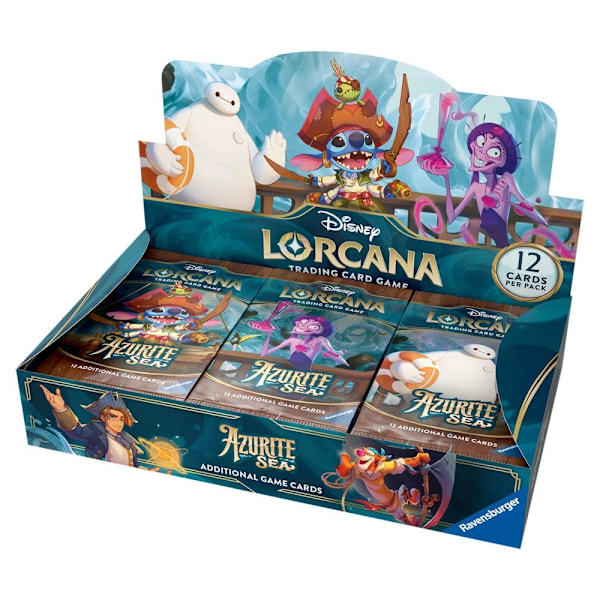 Disney Lorcana TCG: Azurite Sea Booster Box (24 packs)