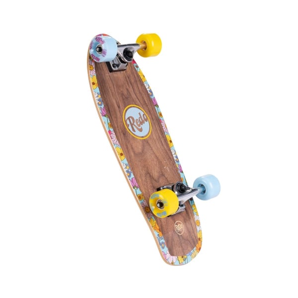 REDO Shorty Cruiser Spring Flowered Skateboard