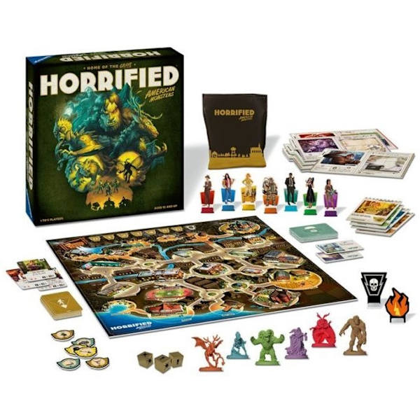 Horrified American Monsters (Engelsk)