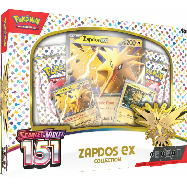 Pokemon Scarlet & Violet 3.5: 151 Zapdos EX box