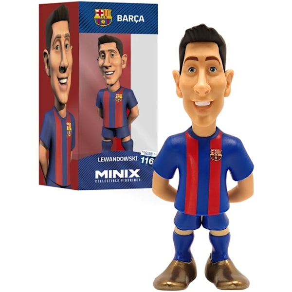 Minix Samlarfigur - FB Lewandowski FC BARCELONA