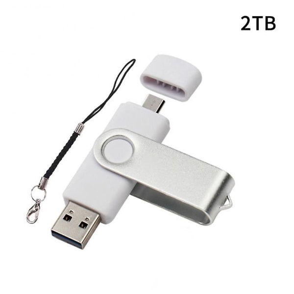 Nytt Xiaomi Otg USB -minne Micro USB Pen Drive 512gb 256gb 2tb 1tb USB  Stick 2.0 Pendrive 2TB white 4ae3 | 2TB white | Fyndiq
