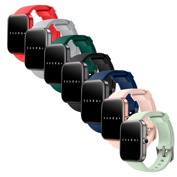 Kuura+ Smartwatch DO Mörkgrön grön