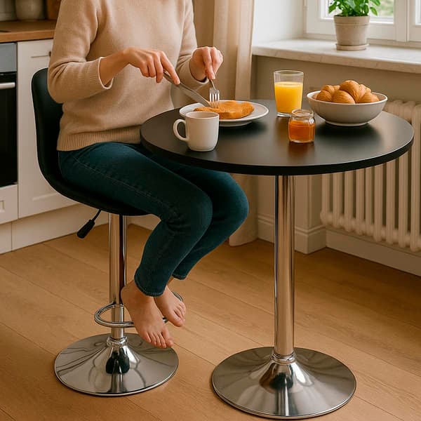 Lykke Barbord Comfort Sort 60x105cm