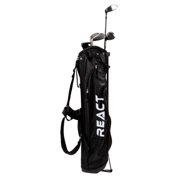 React Golfklubbor 3 + Bag Sr svart one size