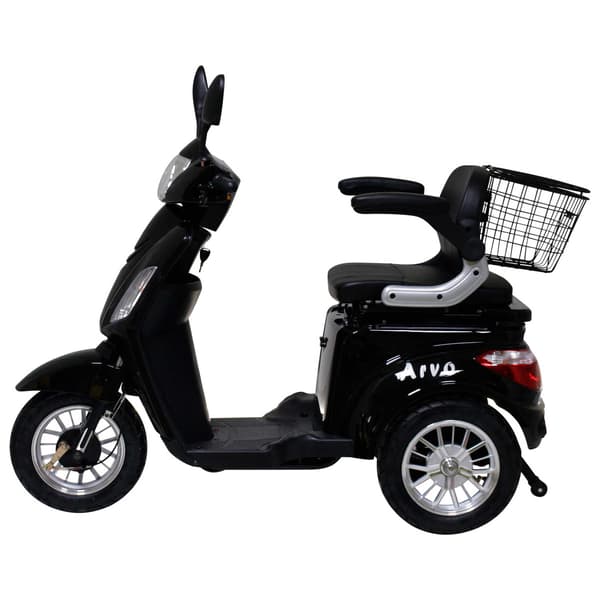 Arvo Elscooter til ældre P300 Sort