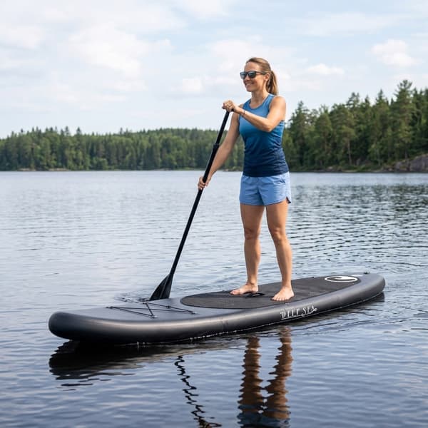 Deep Sea SUP Board Sæt Pro (300cm), sort