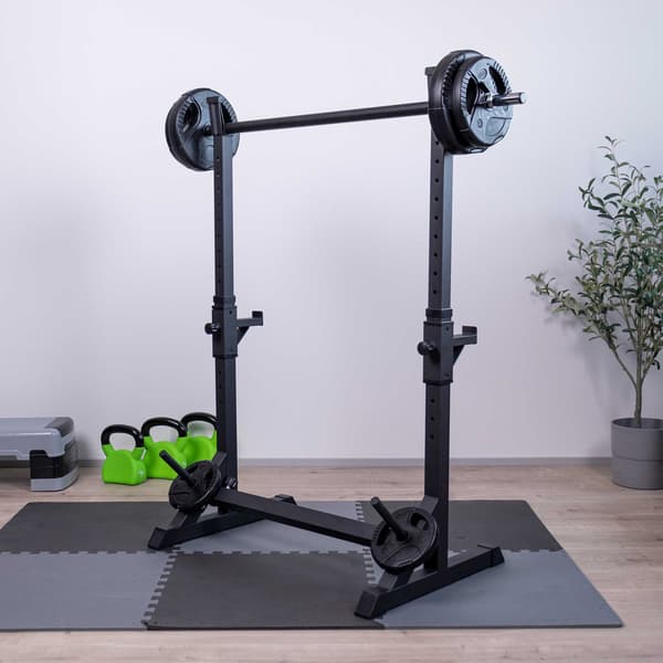 Nordcore Half Rack Kyykkyteline Core 107x60x150 cm, Musta
