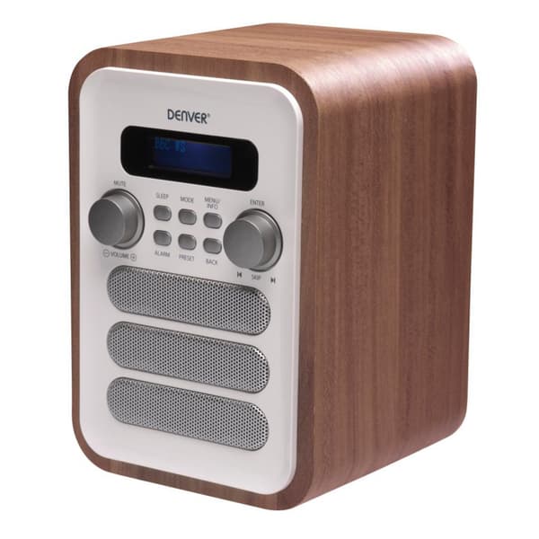 Denver DAB-48W DAB-radio, Valkoinen
