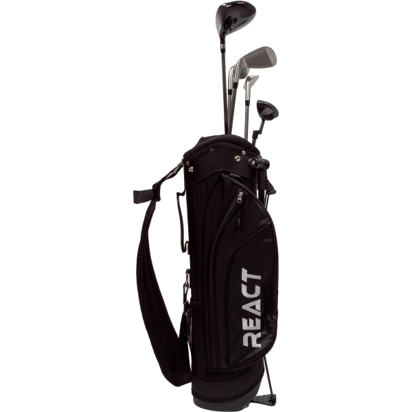 React Golfklubbor 5 Left + Bag Jr svart one size