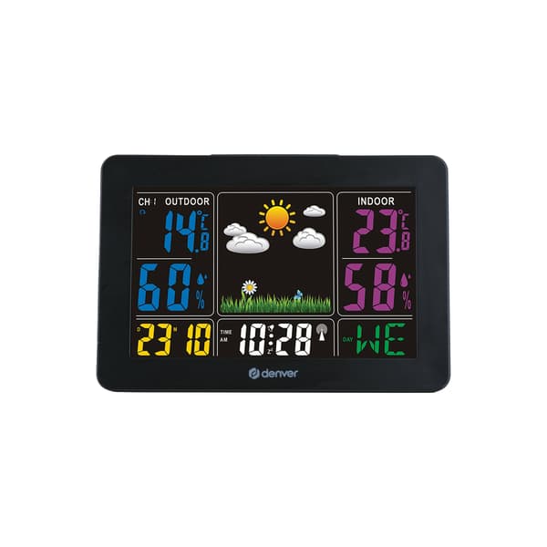 Denver WS-540B väderstation, svart