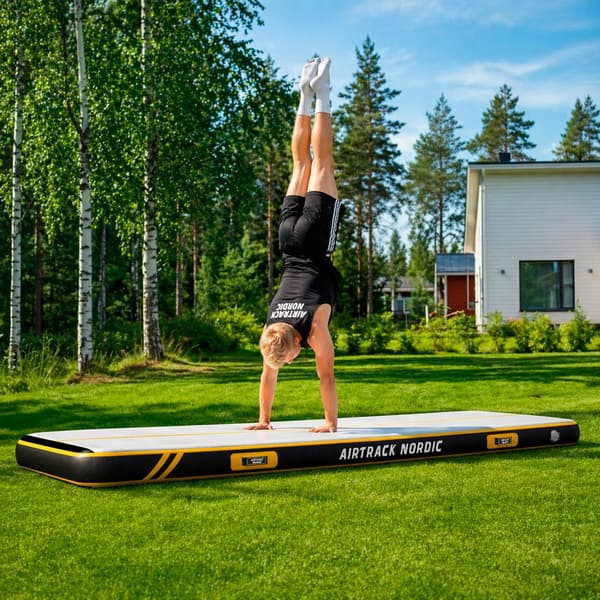 AirTrack Nordic Carbon luftvoltbana - Mint - 4 m