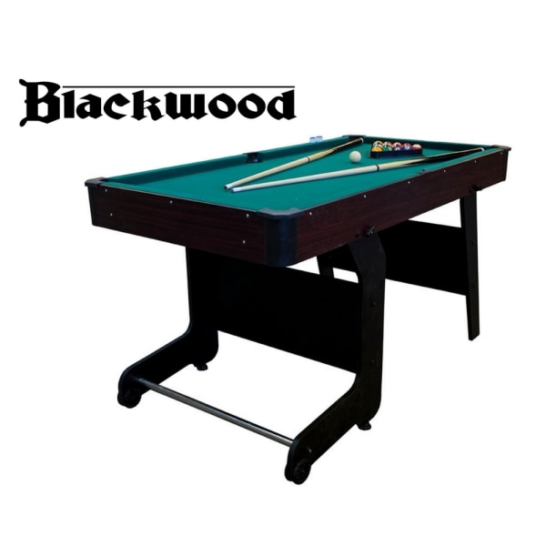 Biljardipöytä Blackwood Junior 5’, kokoontaitettava grön one size