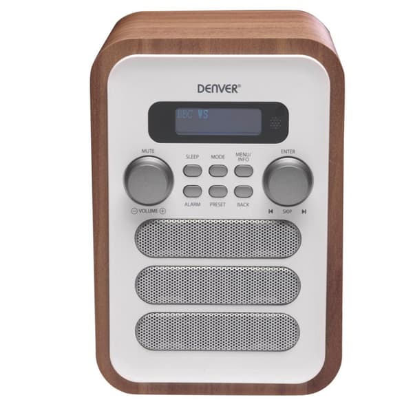 Denver DAB-48W DAB-radio, Valkoinen
