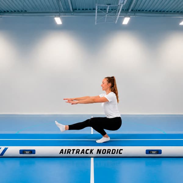 AirTrack Nordic Gym Wide luftvoltbana - 12 m