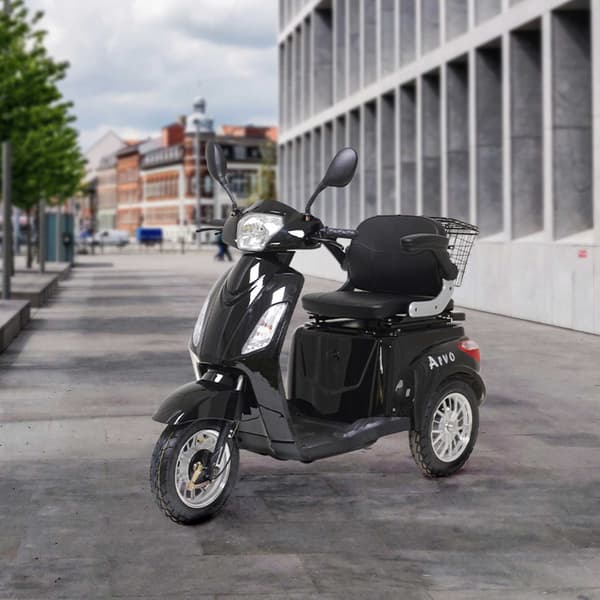 Arvo Elscooter til ældre P300 Sort