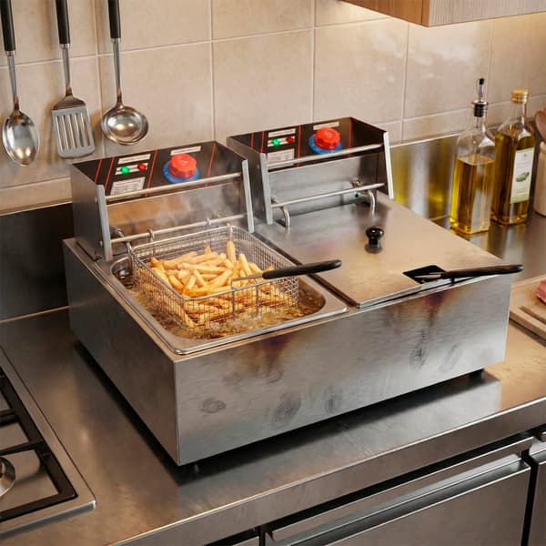 Lykke Rasvakeitin 6+6 l, 5 kW