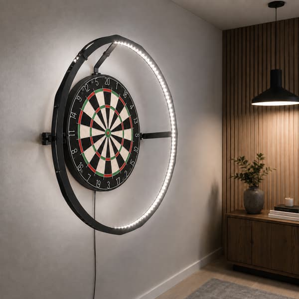 React lys til dartskive