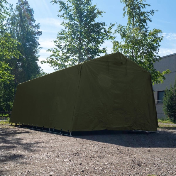 Fornorth Garagetält 3,2x6m, armygrön grön one size