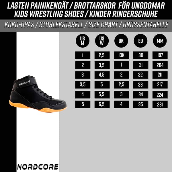 Nordcore Brydersko Core – Børn - EU31