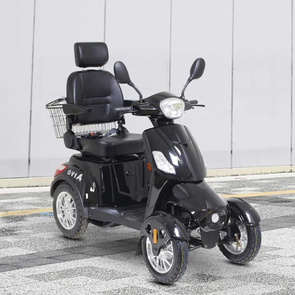 Arvo Elscooter til ældre P400 Sort