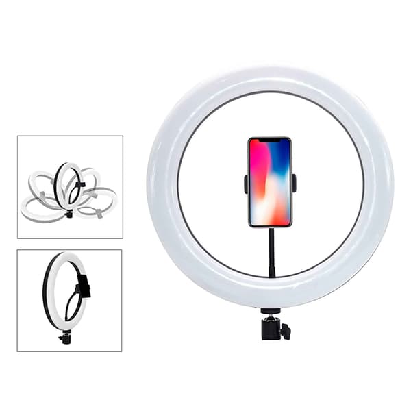 Snapsy Ring Light 10" -Kuvausvalo (50cm)