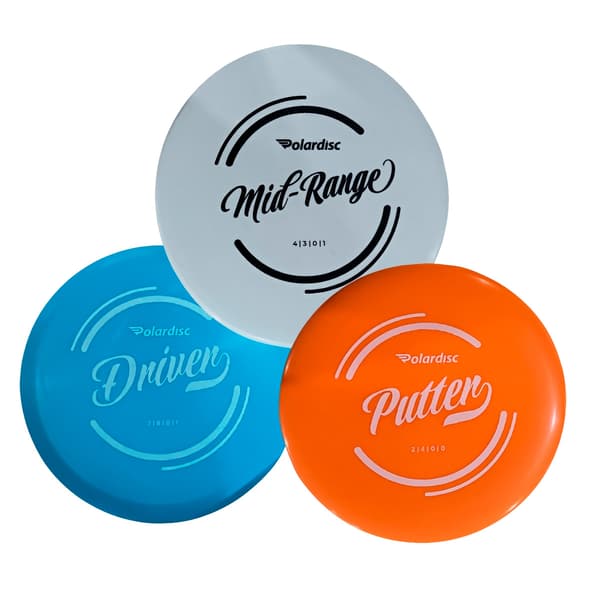 Polardisc Disc sæt - 3 diske